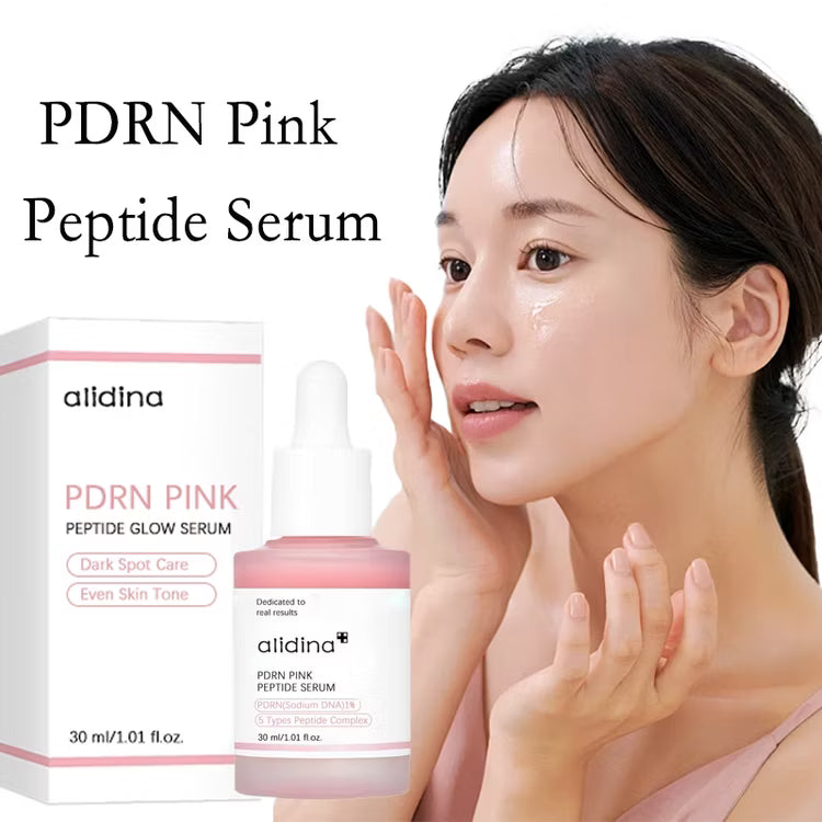 Salmon DNA PDRN Pink Peptide Serum Pink Glow Serum Remove Skin Darkness Hydrating Moisturizing Firming Korean Skincare
